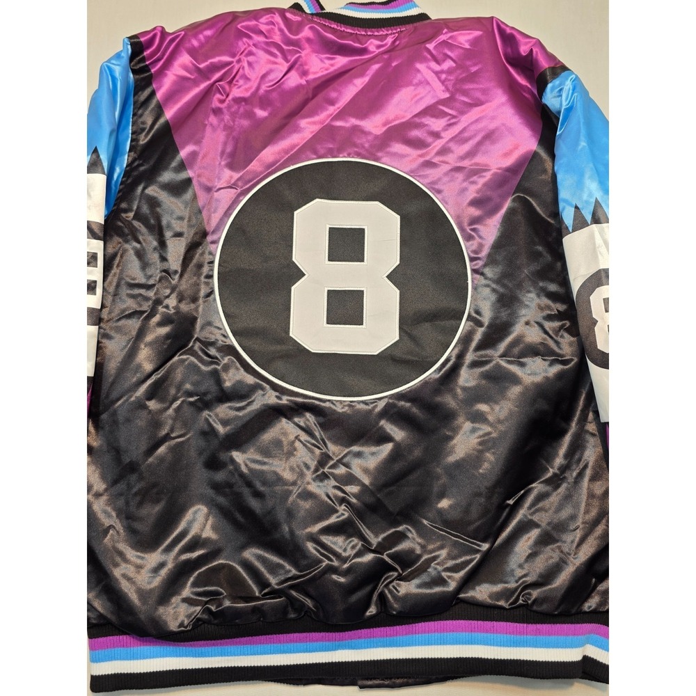 Headgear Classics Martin 8 Ball Satin Jacket XXL HGC051 Multicolor Retro NWT - Picture 15 of 16
